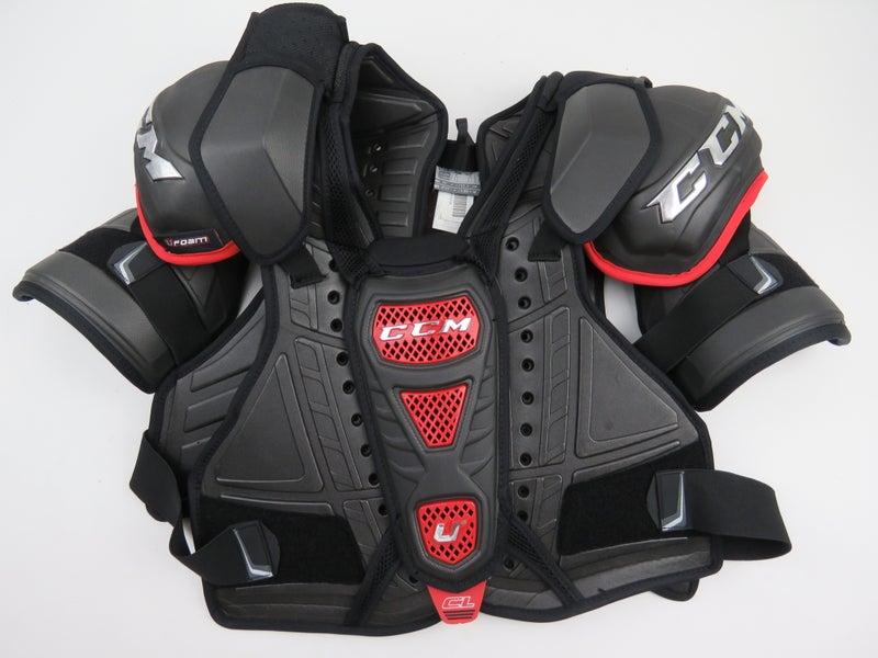 CCM U+ CL Crazy Light NHL Pro Stock Hockey Player Shoulder Pads Senior XXL
