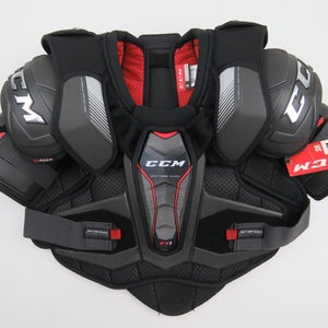CCM JetSpeed FT1 NHL Pro Stock Hockey Shoulder Pads Black XL
