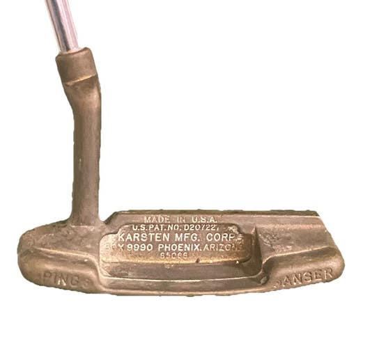 Ping Anser Karsten Putter Box 9990 Phoenix 85068 RH Steel 35.5 Factory Grip HC
