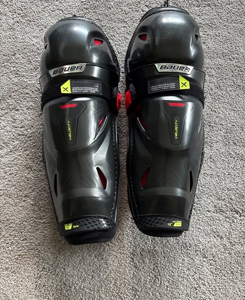 NEW Bauer Vapor Velocity 13" Shin Pads