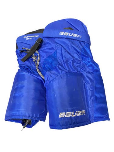 Used Bauer SUPREME ONE Senior Pant Royal Blue SM 11706-S000360783