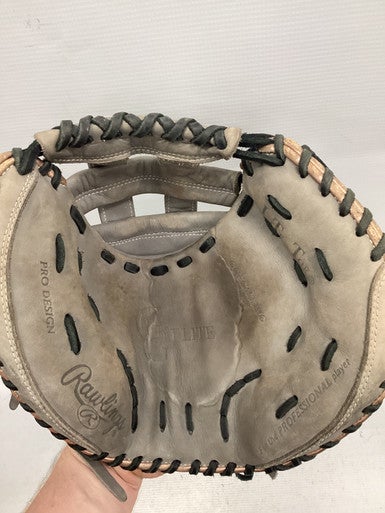 Used Rawlings GG ELITE BB/SB Catchers RH Throw Grey 33" 11851-S000036455
