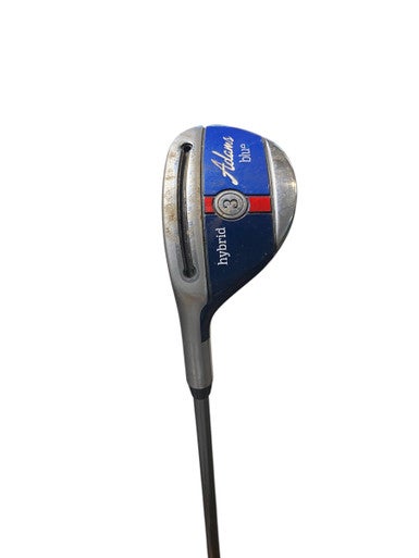 Used Adams Golf BLUE Mens Hybrid Club LH 3 Hybrid 11706-S000360627