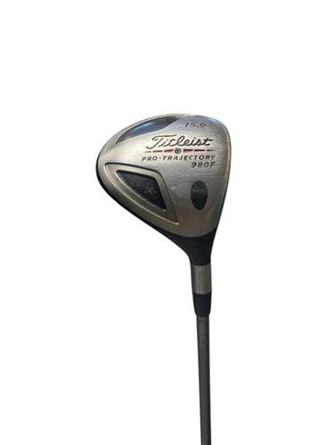 Used Titleist 980F PRO TRAJECTORY Mens Fairway Wood RH 3 Wood 11706-S000360615