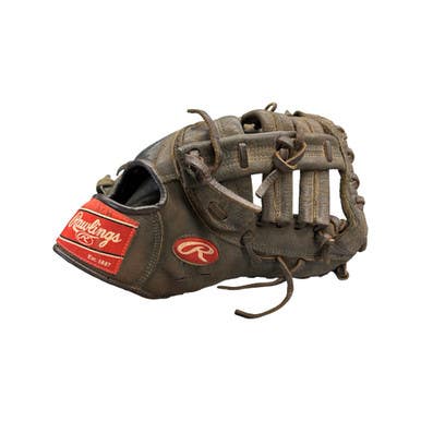 Used Rawlings PREMIUM SERIES BB/SB First Base RH Throw Black 12 1/2" 10299-S000299243