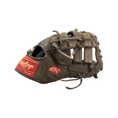 Used Rawlings PREMIUM SERIES BB/SB First Base RH Throw Black 12 1/2" 10299-S000299243