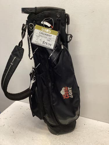 Used Callaway HYPERLITE 35 Mens Stand Bag Black 11443-S000196921