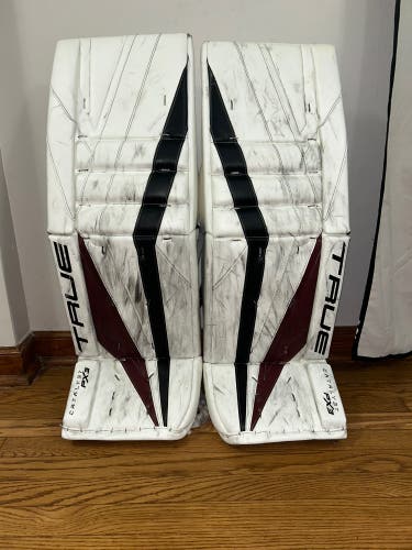 2023 34" True Catalyst PX3 Goalie Leg Pads Pro Stock (Used)