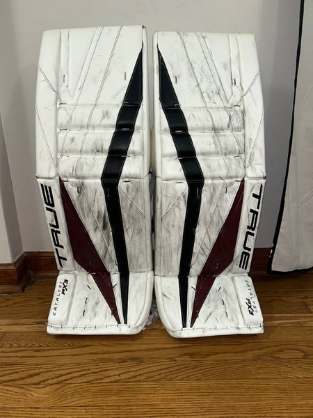 2023 34" True Catalyst PX3 Goalie Leg Pads Pro Stock (Used)
