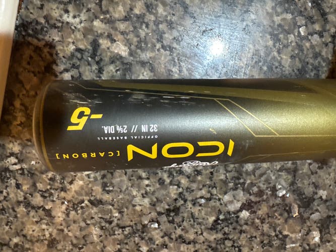 2023 Rawlings Icon Composite USSSA Certified Bat (-5) 32" (Used)