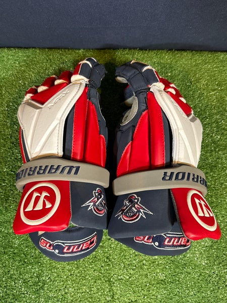 Boston Cannons Team Issue Warrior Evo Pro Lacrosse Gloves