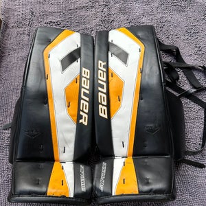 Used Bauer Supreme One.7 Goalie Leg Pads 31+1