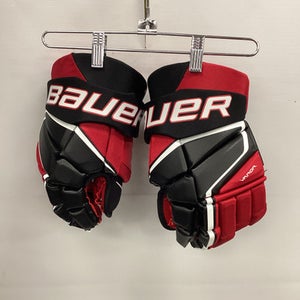 Used Bauer VAPOR 3X Senior Gloves Red 14" 11851-S000036529