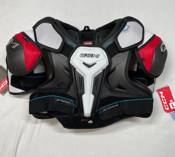 NEW CCM JETSPEED FT6 Shoulder Pads, Sr Large