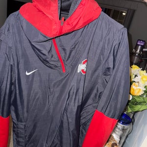 Ohio state lacrosse Nike warmup Jacket