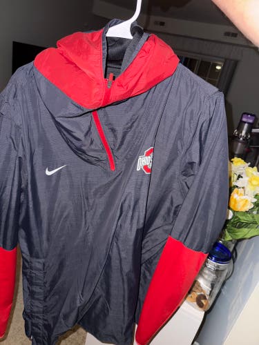Ohio state lacrosse Nike warmup Jacket
