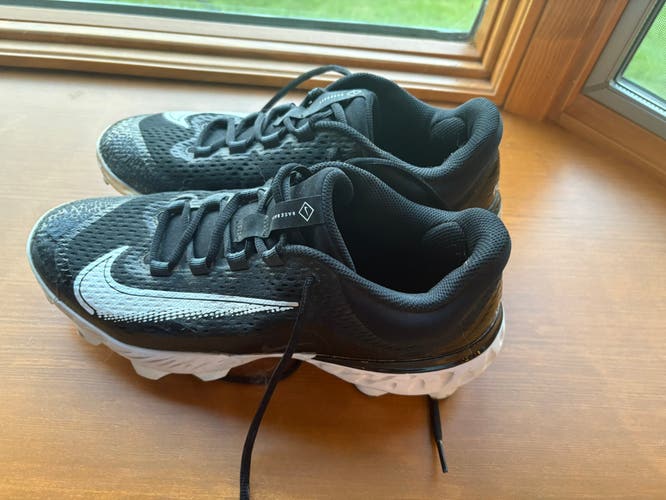 Black Men's Size M 11.5 (W 12.5) Nike React Molded Cleats (Used)