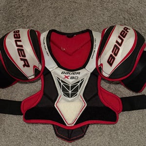 Junior Small Bauer Vapor X80 Shoulder Pads (Used)