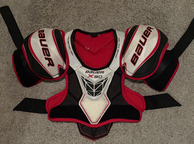 Junior Small Bauer Vapor X80 Shoulder Pads (Used)