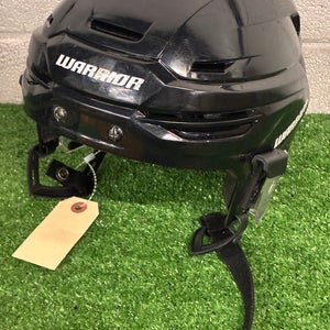 Black Medium Warrior Alpha One Pro Helmet (Used)