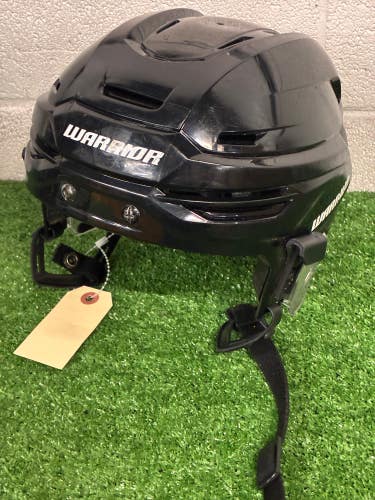 Black Medium Warrior Alpha One Pro Helmet (Used)