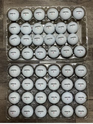 48 Pinnacle Rush Golf Balls - 5A MINT CONDITION