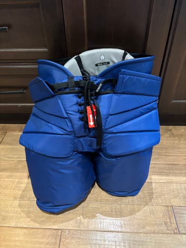 Brand New Pro Stock CCM HPG 14A Pro Goalie Pants Leafs