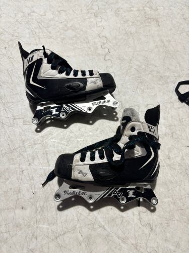 Alkali Inline Skates Regular Width Size 4 (Used)