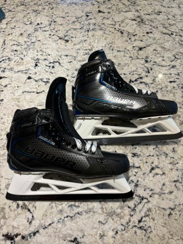 Brand New Pro Stock Bauer Pro Goalie Skates 10.5 EE
