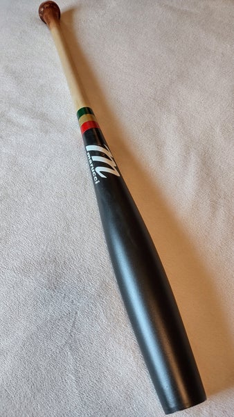 NEW Marucci Torpedo 33"/31.5oz Maple Wood Baseball Bat Blem AP5 Matte Black/Natural/Rasta
