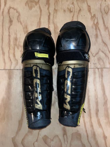 Senior CCM ASV Pro 15" Shin Pads (Used)