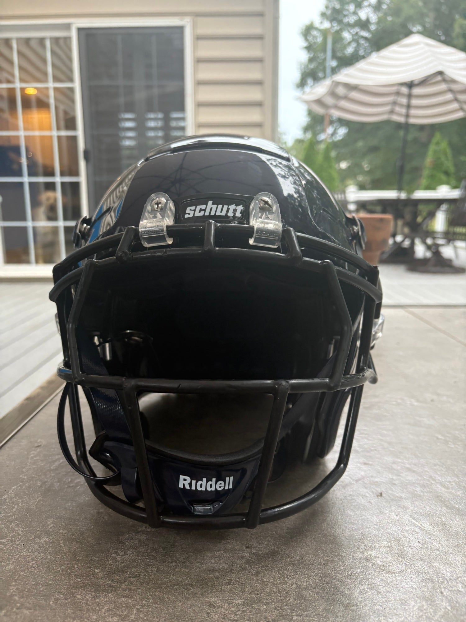 clear football helmet prototype Mini Helmet Showcase