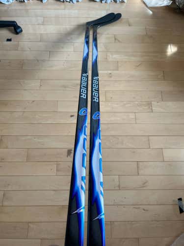 NEW 2 Pack P28 77 Flex Senior Bauer Right Hand Flylite Hockey Sticks