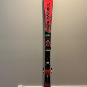 Unisex 2025 Rossignol Hero Athlete Jr SL Pro 149 cm Racing Skis With Bindings Max Din 11 (Used)