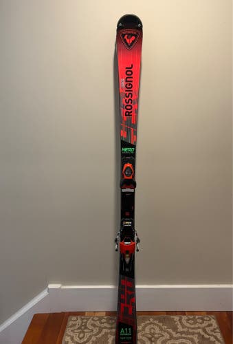 Unisex 2025 Rossignol Hero Athlete Jr SL Pro 149 cm Racing Skis With Bindings Max Din 11 (Used)
