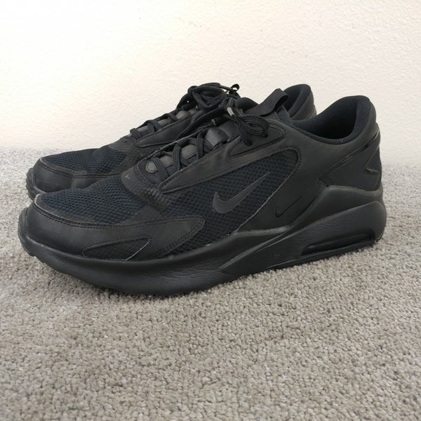Nike Air Max Bolt Triple Black Mens 14 Running Shoes CU4151-001 Athletic Low Top