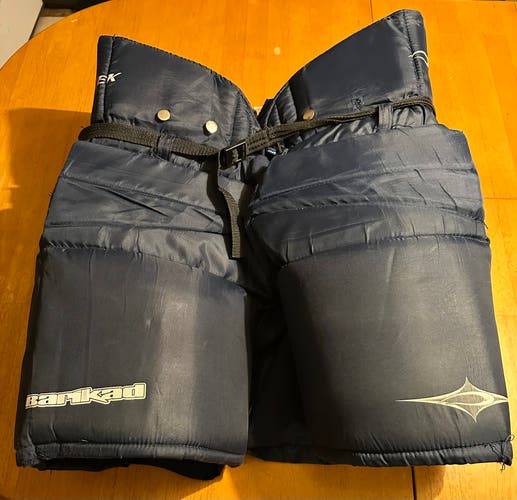 SR X-Large PowerTek Barikad Navy blue Hockey Goalie Pants