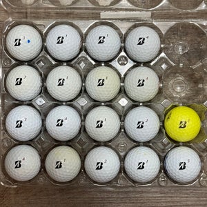 18 Bridgestone Tour B RX Golf Balls