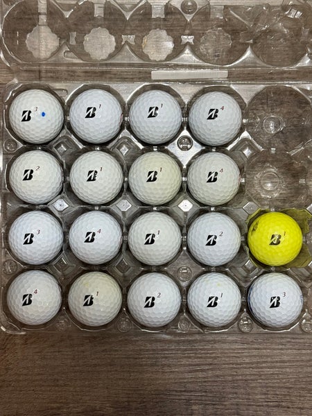 18 Bridgestone Tour B RX Golf Balls