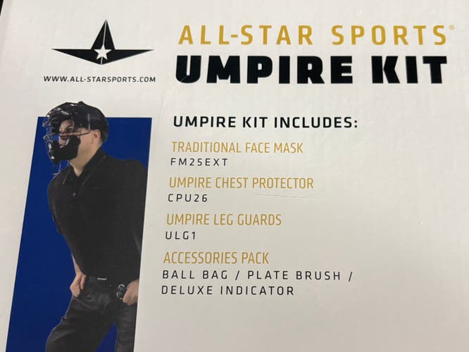 Umpire Protective Gear