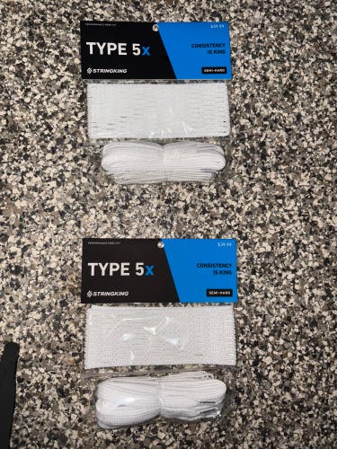 2 PACK StringKing 5x Mesh w/ Strings (Brand New)