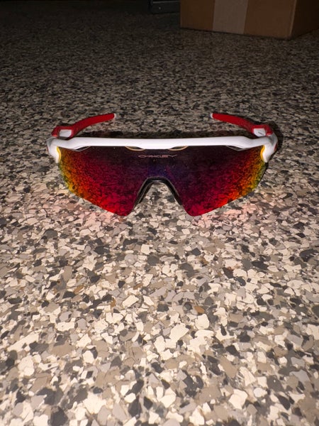Chrome Red Men's Oakley Sunglasses (Barely Used)