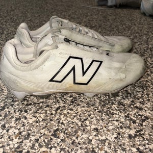 Size 10 M New Balance Burn X4 Cleats (used)