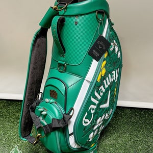 NEW Callaway 2025 April Major Tour Staff Bag 6-Dividers Rainhood Included