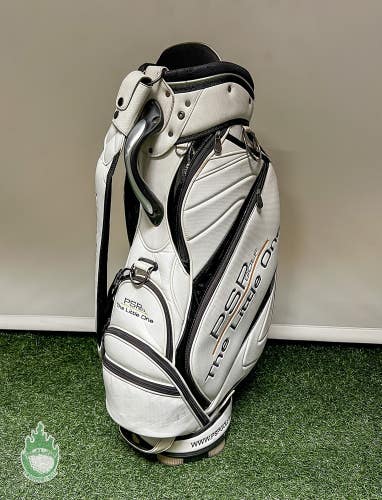 PSP Golf The Little One Staff Golf Bag Red/Black 5-way 9 Pockets W/ Rainhood