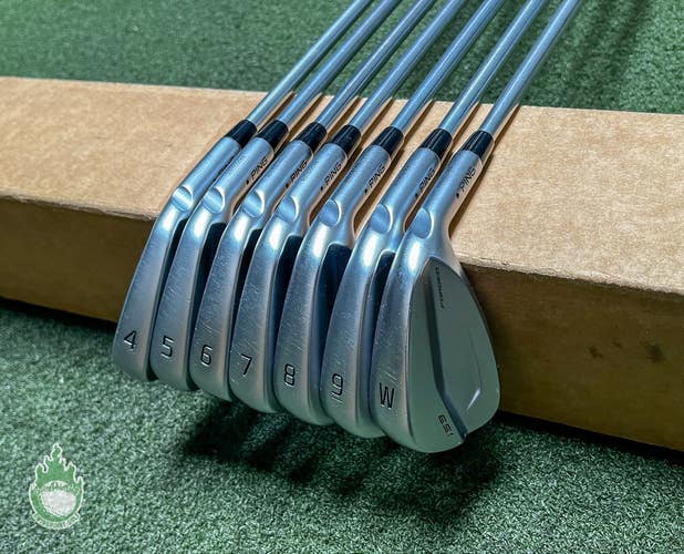 RH Ping Black Dot i59 Forged Irons 4-PW Project X LS 120g Stiff Steel Golf Set