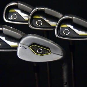 WILSON PROFILE IRON SET 6 -9 PW FLEX: YOUTH LENGTH: (7) 37 IN