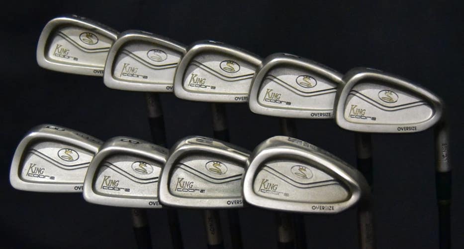 KING COBRA OVERSIZE IRON SET 3-9 PW SW FLEX:SENIORS LENGTH: (5) 37 IN