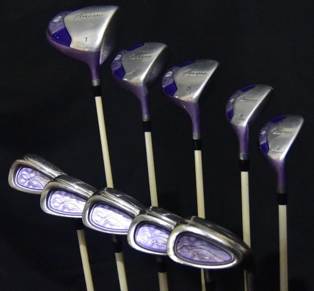 FITNESS SQUARE 2 DRIVER WOOD HYBRID SET FLEX:LADIES LENGTH:3W-42 D-44 (7)-36 IN