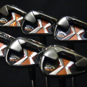 CALLAWAY X24 HOT IRON SET 5-9 PW FLEX:REGULAR LENGTH: (5) 38 IN RH